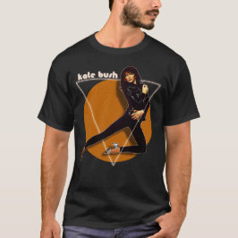 Kate Bush 80-tal Stil Music Singer Tribute T Shirt