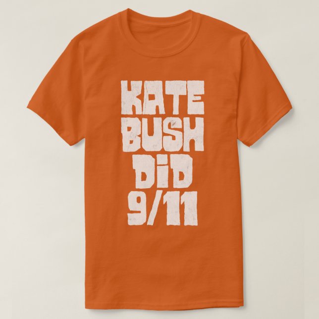 Kate Bush gjorde T Shirt (Design framsida)