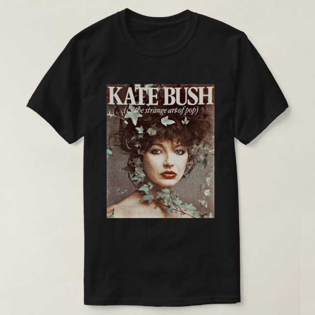 Kate Bush i mitt hjärta Framed Art Print T Shirt (Design framsida)