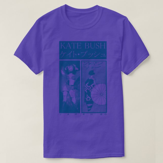 Kate Bush Original Retro Aesthetic Fläkt Art Desig T Shirt (Design framsida)