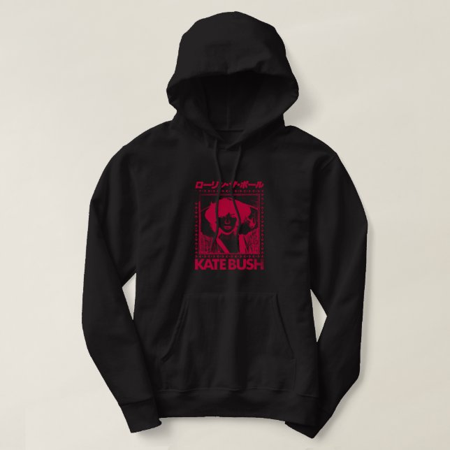 Kate Bush†† Retro Aesthetic Fläkt Art Design T-Sh Hoodie (Design framsida)