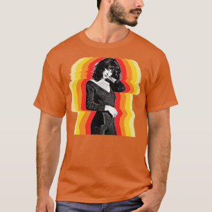 Kate Bush Retro Aesthetic Fläkt Art Design T Shirt