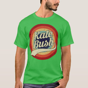 Kate Bush Retro Circle Vintage T Shirt