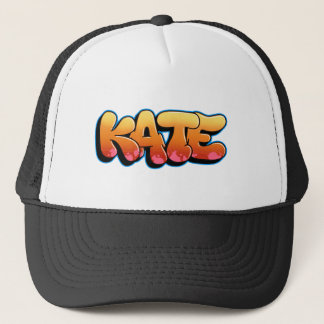 Kate Graffiti Stil Merch! Anpassat namn Kate Keps