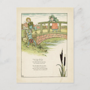 Kate Greenaway Childrens Illustration Vykort