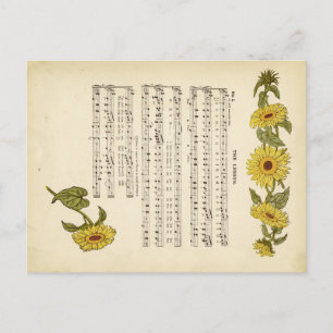Kate greenaway Musik Vykort