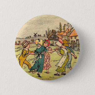 Kate Greenaway ring runt om Roseyen Knapp