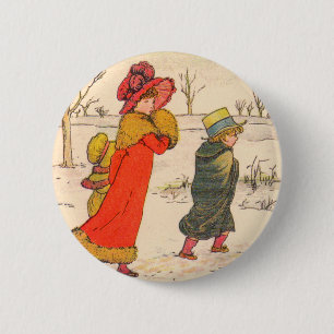 Kate Greenaway-vinterscen Knapp