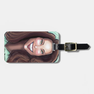 Kate Middleton Caricature Bagagebricka