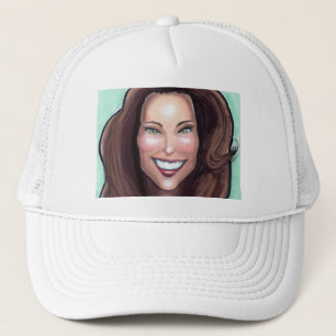 Kate Middleton Caricature Truckerkeps
