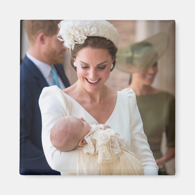 Kate Middleton och Prince Louis Magnet (Framsidan)