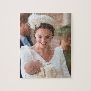 Kate Middleton och Prince Louis Pussel