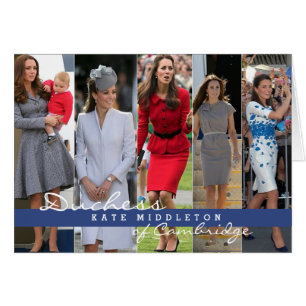 Kate Middleton Prince George Hälsningskort