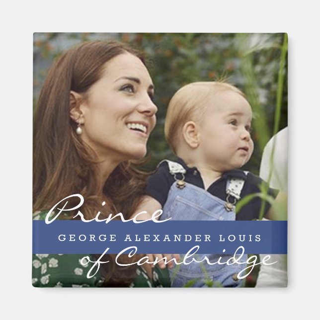 Kate Middleton Prince George Magnet (Framsidan)