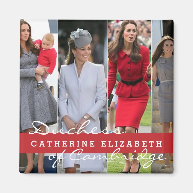 Kate Middleton Prince George Magnet (Framsidan)