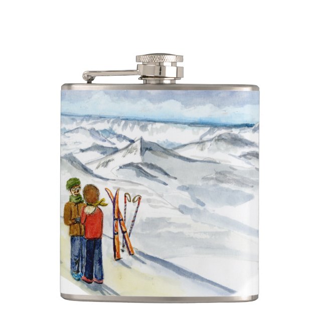 kate och jamie flaska fickplunta (Framsidan)