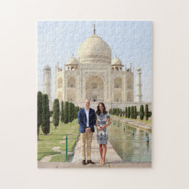 Kate och William - Taj Mahal Pussel