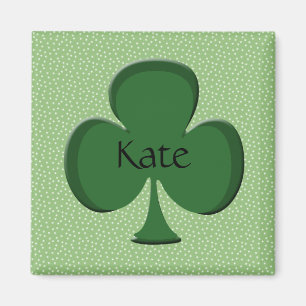 Kate Shamrock Namn Magnet