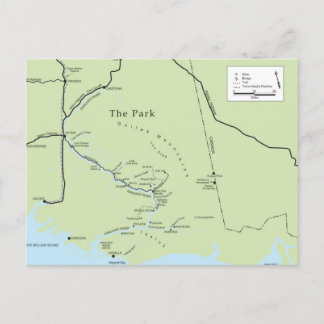 Kate Shugaks parkeringskort Vykort