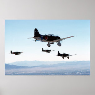 Kate Torpedo Flygplan Poster