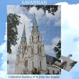 Katedral Basilica of St John the Baptist Savannah Pussel