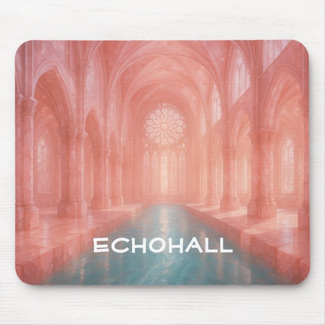 Katedral Bassäng Mousepad med ro-tonad toning Musmatta (Framsidan)