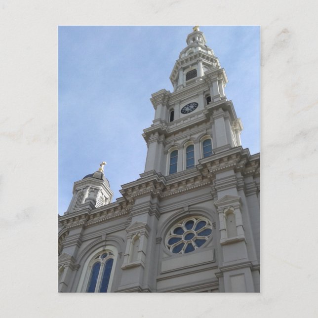 Katedral för den välsignade vykort (Framsida)