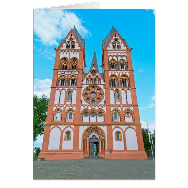 Katedral i Limburg Hälsningskort (Framsidan)