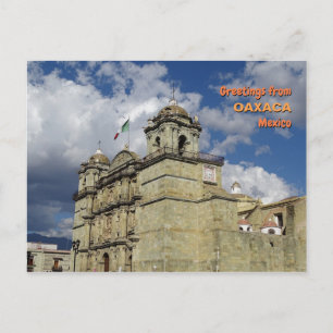 Katedral i Oaxaca, Mexiko Vykort
