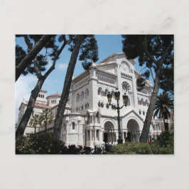 Katedral i Saint Nicholas i Monaco Vykort