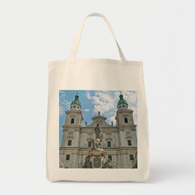 Katedral i Salzburg Tygkasse (Framsidan)
