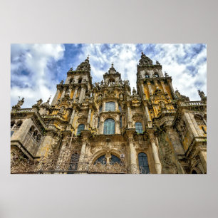 Katedral i Santiago de Compostela Poster