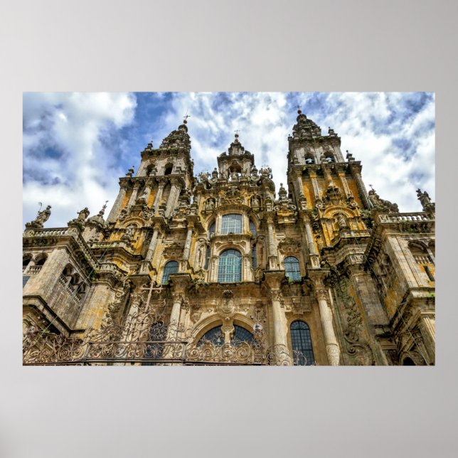 Katedral i Santiago de Compostela Poster (Framsidan)