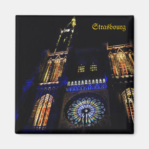 Katedral i Strasbourg, Frankrike resminne Magnet