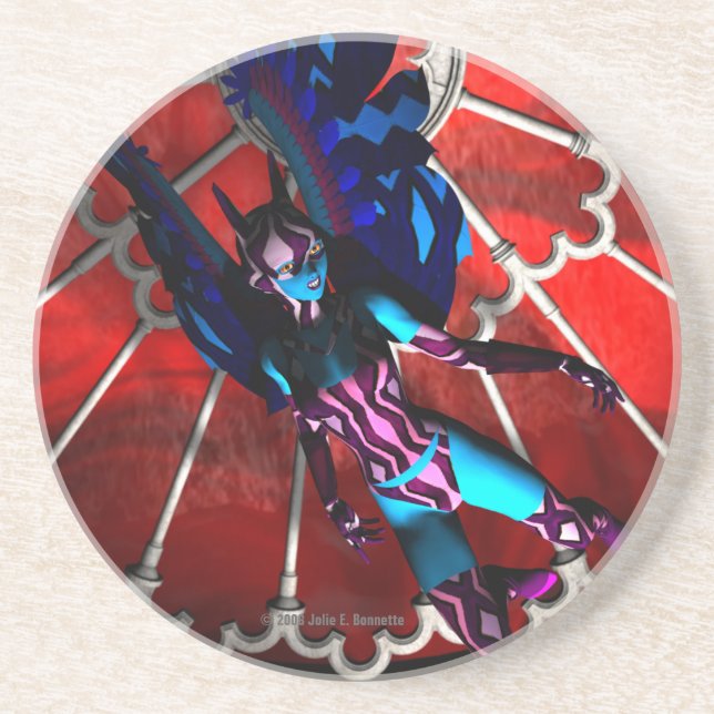 Katedral Invader Underlägg Sandsten (Framsidan)