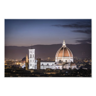 Katedral - Italien Florans Fototryck