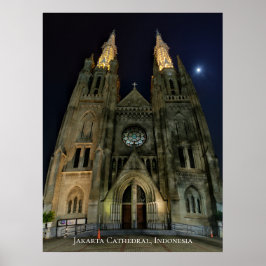 Katedral Katolsk Kyrka Nygotisk Arkitektur Poster