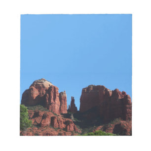 Katedral Sten i Sedona Arizona Monument Anteckningsblock