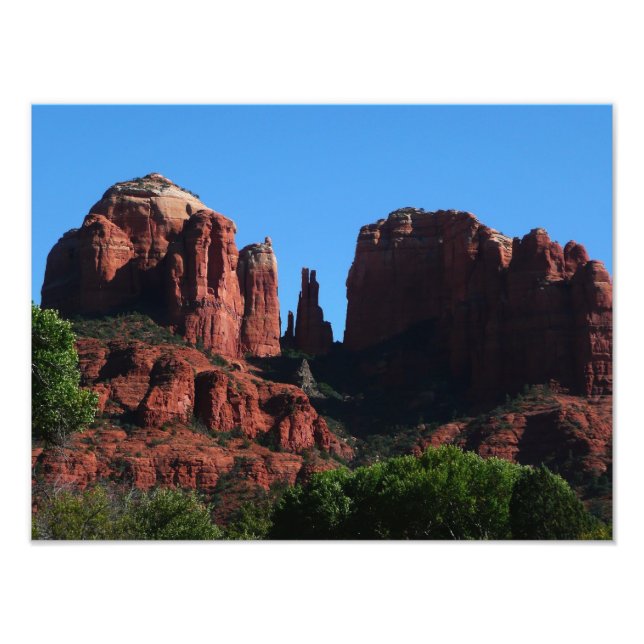 Katedral Sten i Sedona Arizona Monument Fototryck (Framsidan)