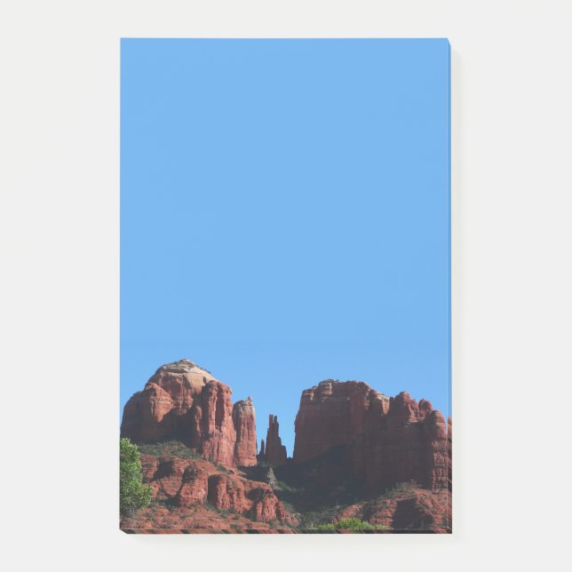 Katedral Sten i Sedona Arizona Monument Post-it Block (Framsida)