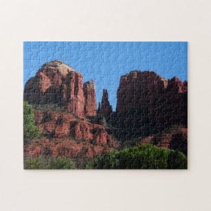 Katedral Sten i Sedona Arizona Monument Pussel