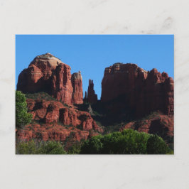 Katedral Sten i Sedona Arizona Monument Vykort