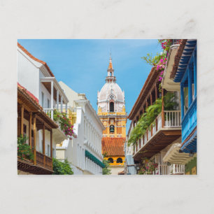 Katedral y balcones vykort