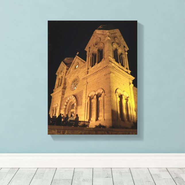 Katedralbasilikan St. Franciskus av Assisi Canvastryck (Insitu (trägolv))