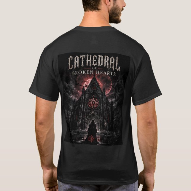 KATEDRALEN FÖR BRUTNA HJÄRTAN  T SHIRT (Baksida)