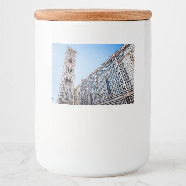 Katedralen i Florens Mat Etiketter (Framsida)