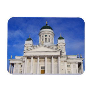Katedralen i Helsingfors i Winter Snö Magnet