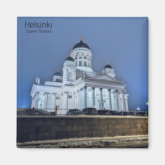 Katedralen i Helsingfors Magnet (Framsidan)