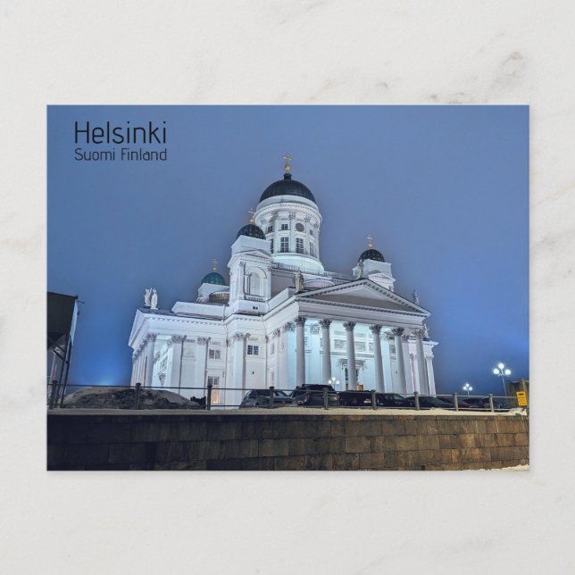 Katedralen i Helsingfors Vykort (Framsida)
