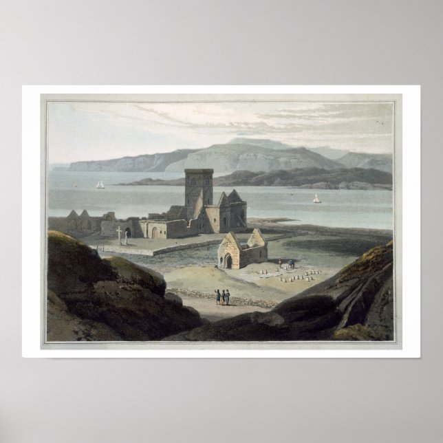 Katedralen i Iona, från "en resa runt Underbaren" Poster (Framsidan)